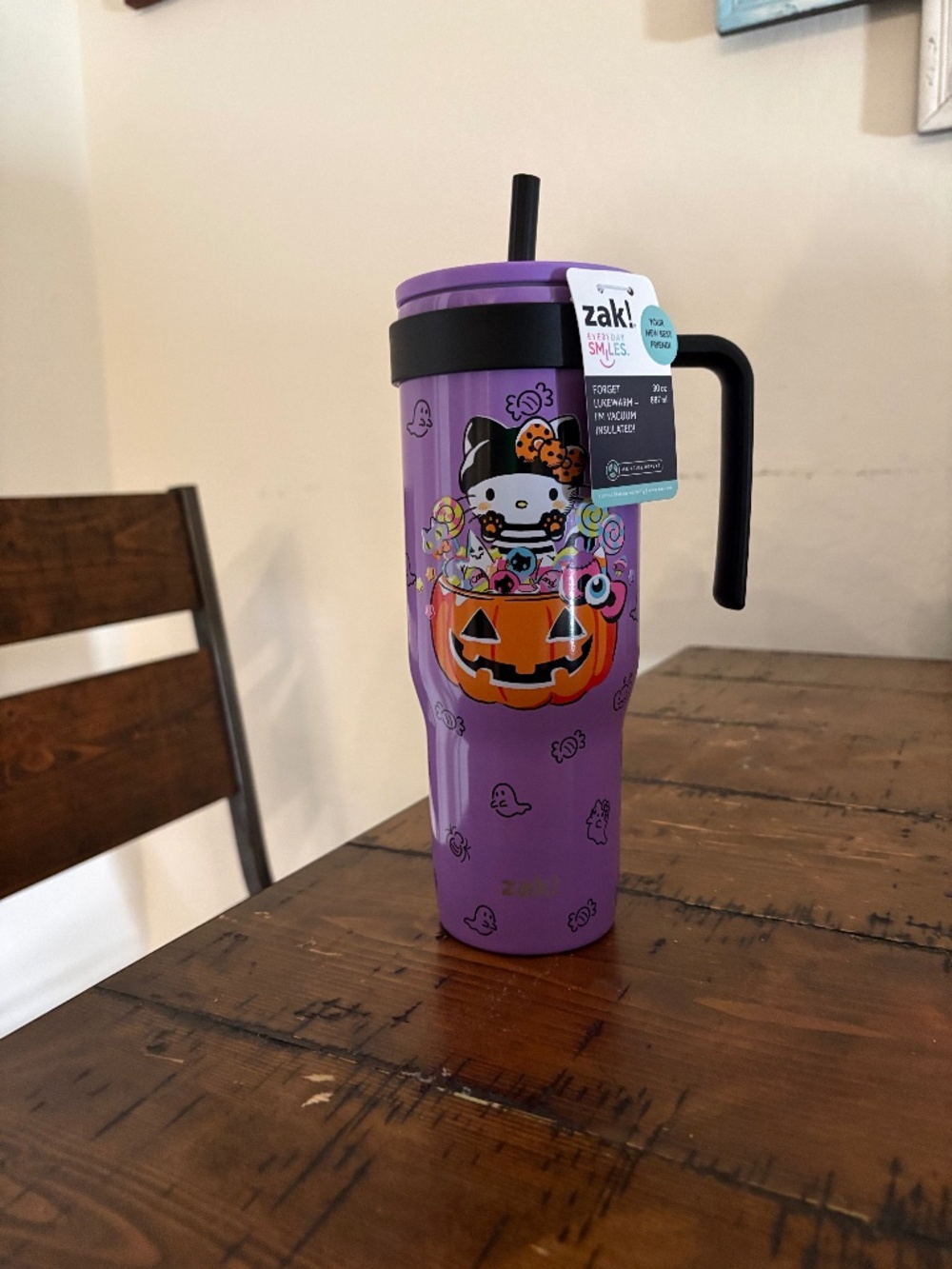 Zak Hello Kitty purple tumbler